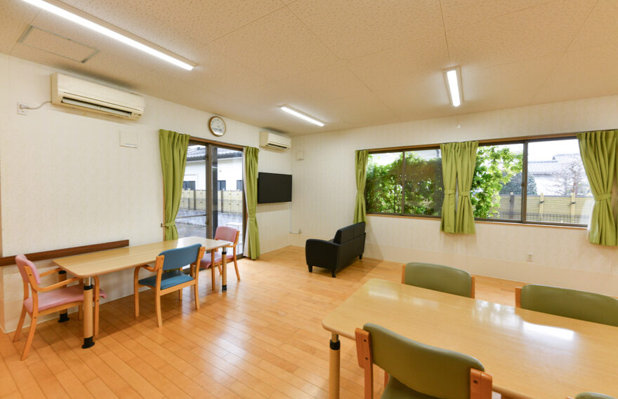 休憩スペースの写真